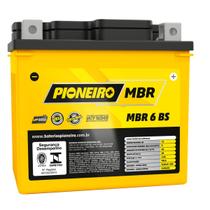 Bateria estacionaria p/ moto 12v 6a (mbr 6-bs) pioneiro Bateria estacionaria p/ moto 12v 6a (mbr 6-bs) pioneiro