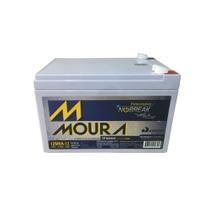 Bateria estacionária para nobreak 12v 12 amperes - MOURA