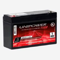 Bateria Estacionária VRLA 6V 12Ah Mod.UP6120 Bateria Estacionária VRLA 6V 12Ah Mod.UP6120