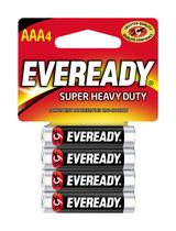 Bateria Eveready Super Heavy Duty AAA, pacote com 4