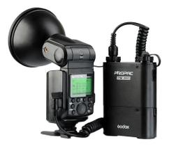BATERIA EXTERNA PARA FLASHES NIKON E CANON GODOX PB960 4500mAh ATÉ 1800 DISPAROS