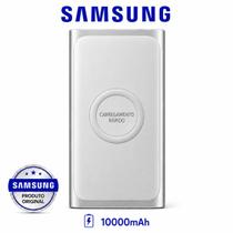 Bateria Externa Samsung 10000mAh Original Power Bank Carregador Rápido USBC Sem Fio