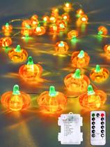 Bateria Fairy Lights EXF 3D Pumpkin de 10 pés e 30 LED com controle remoto Bateria Fairy Lights EXF 3D Pumpkin de 10 pés e 30 LED com controle remoto