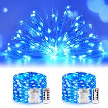 Bateria Fairy Lights JMEXSUSS 200 LED 20m azul à prova d'água