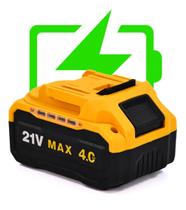 Bateria Ferramenta Universal 21v 3000 Mah Íon Lítio Bivolt