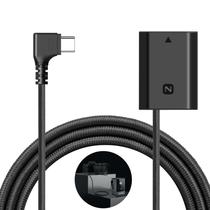 Bateria fictícia USB C para NP-FZ100 para Sony com saída de 8,2 V