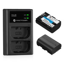 Bateria FirstPower LP-E6 LP-E6N 2600mAh 7,4V com carregador Canon