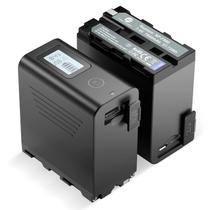 Bateria FirstPower NP-F970 7800mAh 7,4 V com USB para Sony Handycam