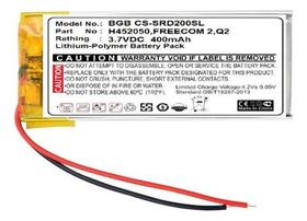 Bateria Freecom 2,teamset,q2 Pro, Rider Solo, Cs-srd200sl Bateria Freecom 2,teamset,q2 Pro, Rider Solo, Cs-srd200sl