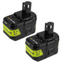 Bateria Futurebatt 9.0Ah 18V de substituição, pacote com 2