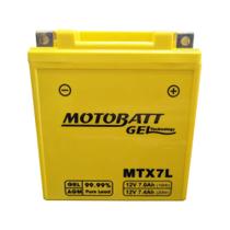 Bateria Gel Moto 12v 7ah Twister 250 Cb 300 Fazer 250 Mtx7l - Motobatt Bateria Gel Moto 12v 7ah Twister 250 Cb 300 Fazer 250 Mtx7l - Motobatt