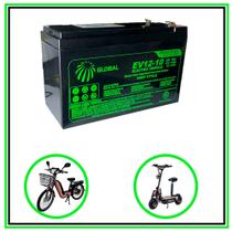 Bateria Gel Selada 12v 10ah Global - Ciclo Profundo Ev12-10