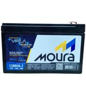 Bateria Gel Selada 12v 7ah Moura Nobreak Cod. 12MVA7