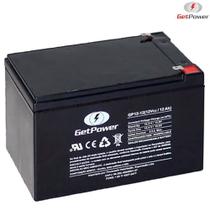 bateria Getpower 12v-12ah P/ Alarme Nobreak E Cerca Eletrica outros - GET POWER