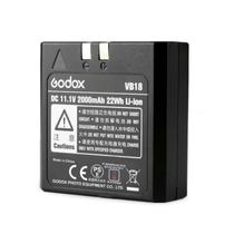 Bateria Godox VB18 11.1V 2000mAh para Flash V850 e V860