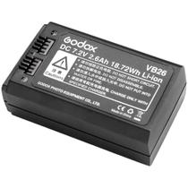 Bateria Godox VB26 para Flash - Preto Bateria Godox VB26 para Flash - Preto