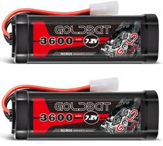 Bateria GOLDBAT 3600mAh 7,2V NiMH com Conector Tamiya