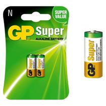 Bateria Gp Super Lr1 Tipo N 1,5V Cartela C/2 Pilhas Bateria Gp Super Lr1 Tipo N 1,5V Cartela C/2 Pilhas
