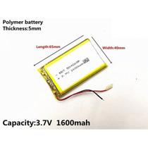Bateria Gps 1600 Mah C/ 2 Fios Gps De 7 Polegadas
