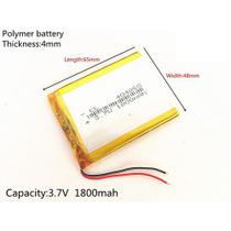 Bateria Gps 7 Polegadas 1800mah 4mm X 48mm X 65mm Bateria Gps 7 Polegadas 1800mah 4mm X 48mm X 65mm