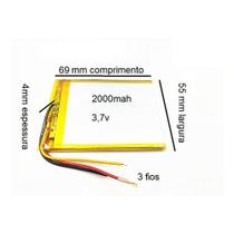 Bateria Gps 7 Polegadas 2000mah 2 Ou 3 Fios E Só Avisar