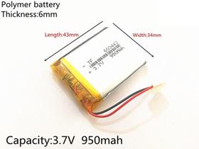 Bateria Gps Ciclismo Igpsport Igs10e Bike 2 Fios 950 Mah. -