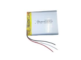 bateria gps de 5 polegadas com 3 fios 5mm x 40mm x 50mm 3,7v 1500mah - lite