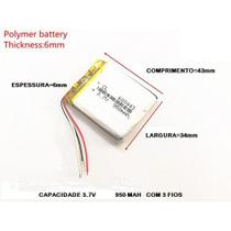 Bateria Gps Foston 4.3 4,3 Polegadas