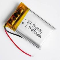 Bateria Gps Mp3 Fone Caneta 400 Mah 2 Fios 3,7v 702030