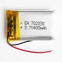 Bateria Gps Mp3 Fone Caneta Espia 400 Mah 2 Fios 3,7v Nova