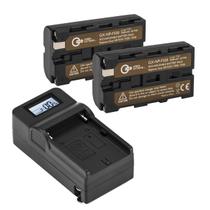Bateria Green Extreme 2X NP-F550 7,2 V 18,72 Wh com carregador
