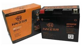 Bateria Haizer Para Moto HZR12B-4 Ducati FZ6 Fazer Drag Star XJ6 TDM - Haizer Baterias Para Motos