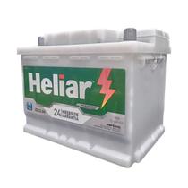 Bateria Heliar 60 Amperes Modelo Caixa Alta Lado Positivo Direito 24 Meses de Garantia