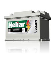 Bateria Heliar AGM Para Carro com Start Stop AG70HD 12V 70Ah