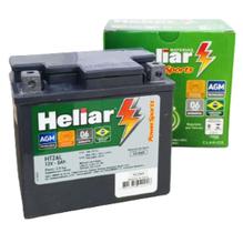 Bateria heliar htz-6l xre300/tit150/fan150 ytz6v