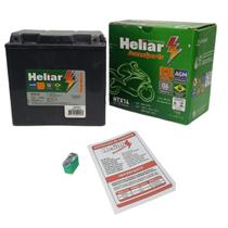Bateria Heliar kawasaki vulcan vn 800 classic 0.8 l 8v sohc v2 de 1995 até 2001