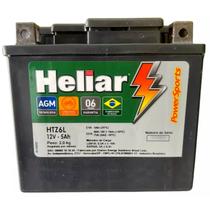 Bateria Heliar Titan 150 Mix Titan 160 Xre300 Gasolina Bros 125 150 160 Factor Fluo 125 Ytx6 Htz6L