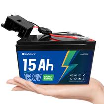Bateria HeyFuture 12V 15Ah LiFePO4 com BMS de 20A Bateria HeyFuture 12V 15Ah LiFePO4 com BMS de 20A
