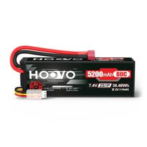 Bateria HOOVO 2S 7,4V 5200mAh 80C Capa rígida T Plug 14x5x2cm Bateria HOOVO 2S 7,4V 5200mAh 80C Capa rígida T Plug 14x5x2cm