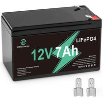 Bateria HWE Energy 12V 7Ah LiFePO4 4000+ ciclos profundos com BMS Bateria HWE Energy 12V 7Ah LiFePO4 4000+ ciclos profundos com BMS