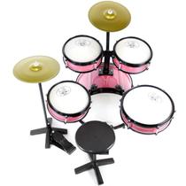 Bateria Infantil Acústica Rock Baby Am2 Com Chimbal - Rock Baby