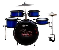 Bateria Infantil Luen Pop Max Azul Lançamento.