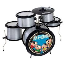 Bateria Infantil Luen Pop Turma da Monica Prata 44003TMPR