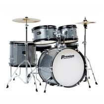 Bateria Infantil Premium DX45J SL Prata C/ 5 Tambores Bateria Infantil Premium DX45J SL Prata C/ 5 Tambores