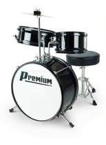 Bateria Infantil Premium Preta Dx10j Bk