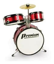 Bateria Infantil Premium Vermelha Dx10j Rd