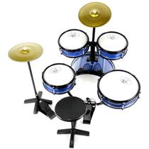 Bateria Infantil Profissional Completa C/ Chimbal Baquetas - Rock Baby