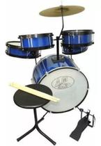 Bateria Infantil Profissional Rock Baby (Am) - Azul