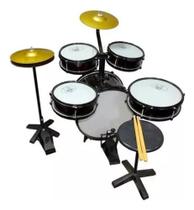 Bateria Infantil Rock Baby Am 2 Ton Profissional C/ Chimbal Bateria Infantil Rock Baby Am 2 Ton Profissional C/ Chimbal