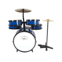 Bateria Infantil Rock Baby AM2 Com Chimbal, Prato e Banco - Azul